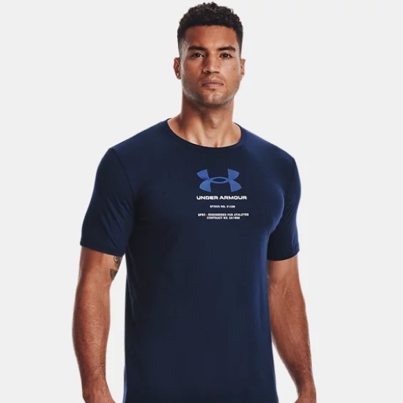 Men's UA Engineered Short Sleeve - Picture 1 of 5